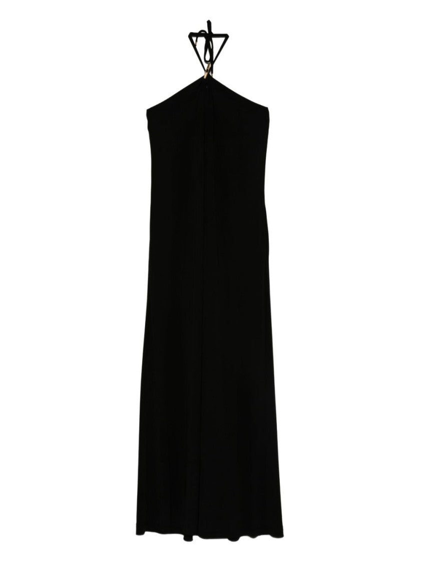 Moschino Maxi-Length Halterneck Dress