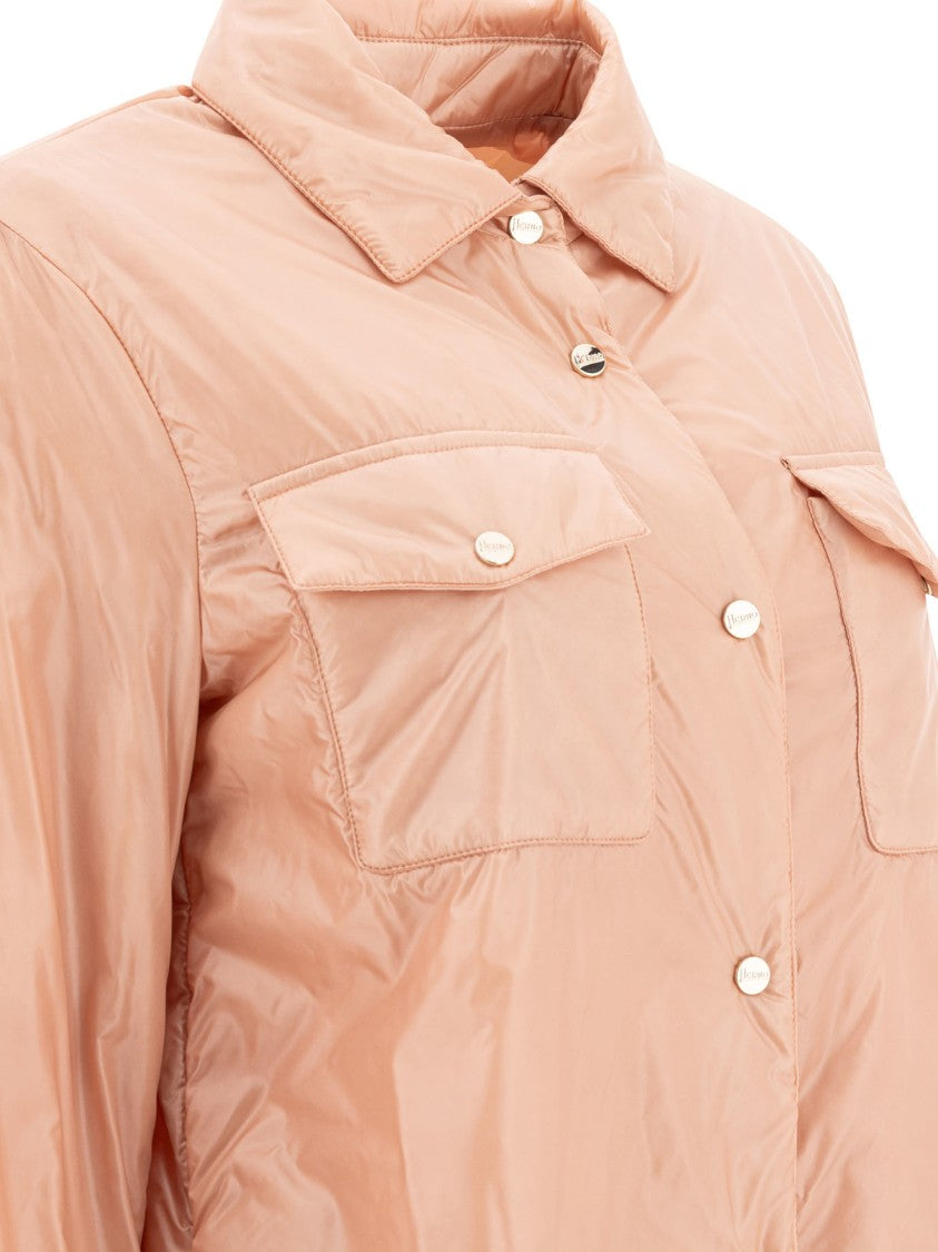 Herno Relaxed-Fit Pink Jacket
