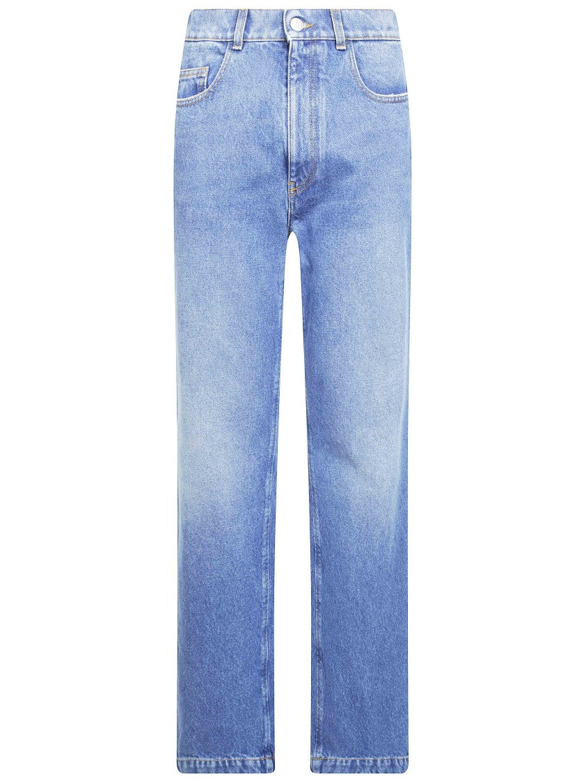 Marni Classic Faded Straight-Leg Jeans