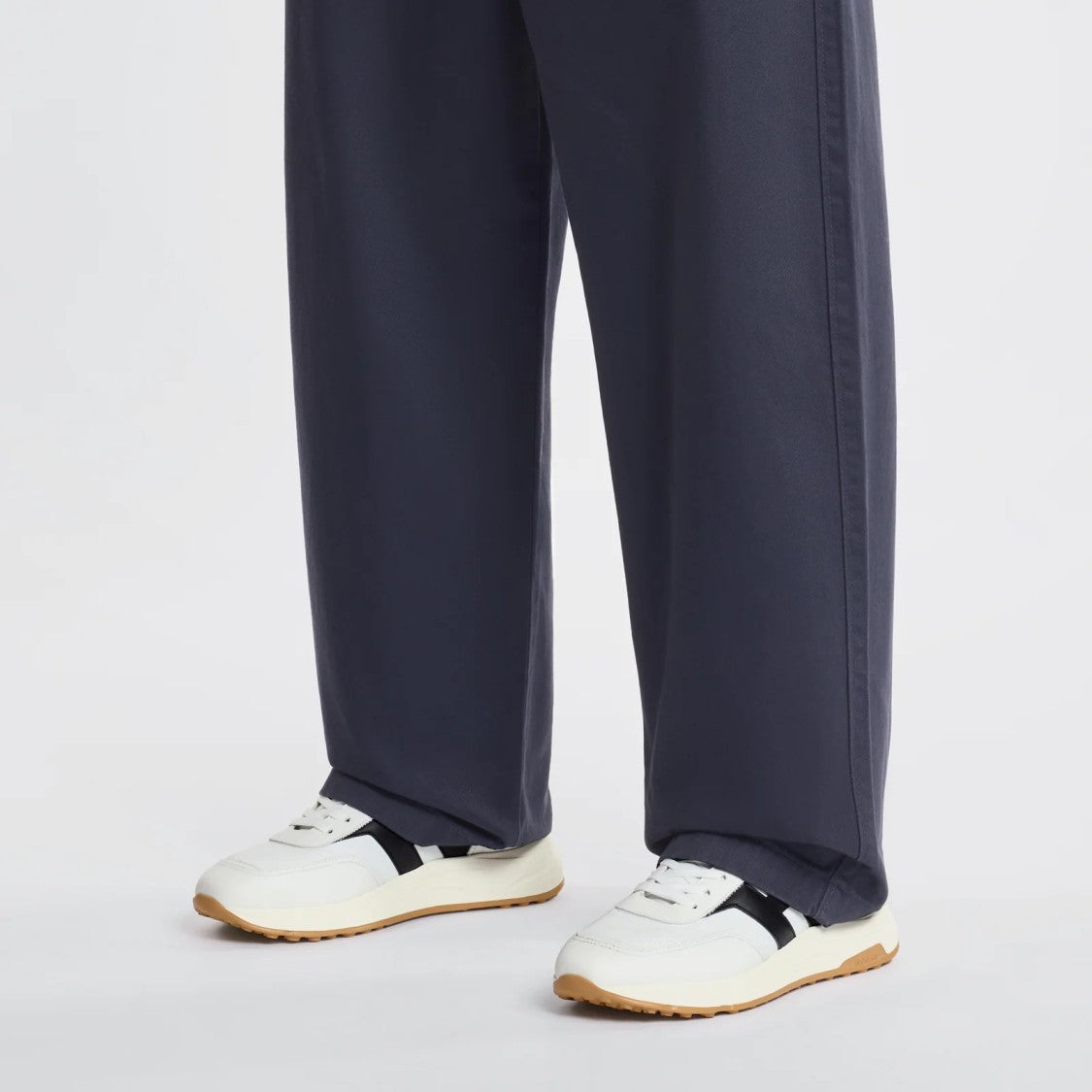 Hogan Hyperlight Allacciato H Sneakers In White Blue