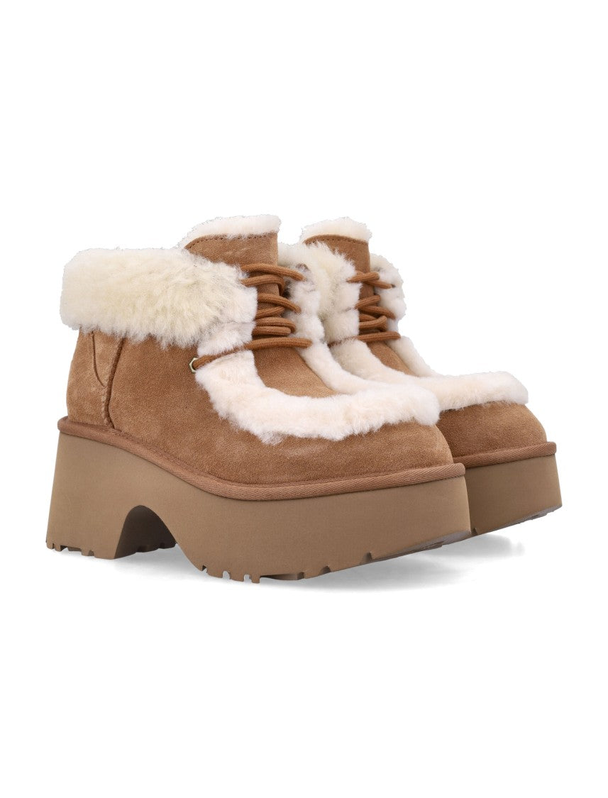 Ugg Classic Esmee Lace Up Suede Boots