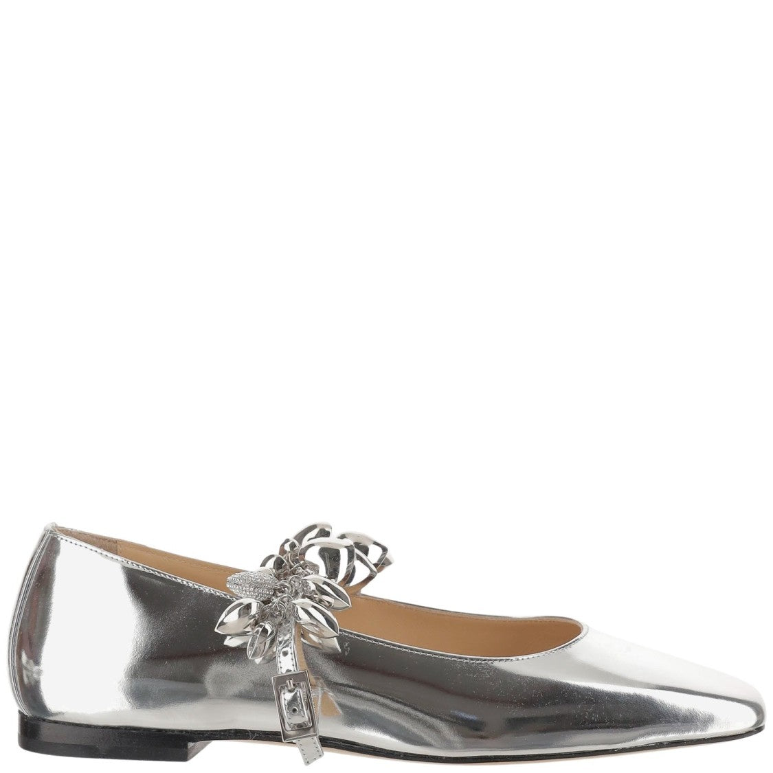 Mach & Mach Low Shoe With Metallic Decoration