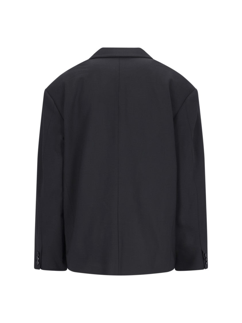 Isabel Marant Black Double-Breasted Blazer