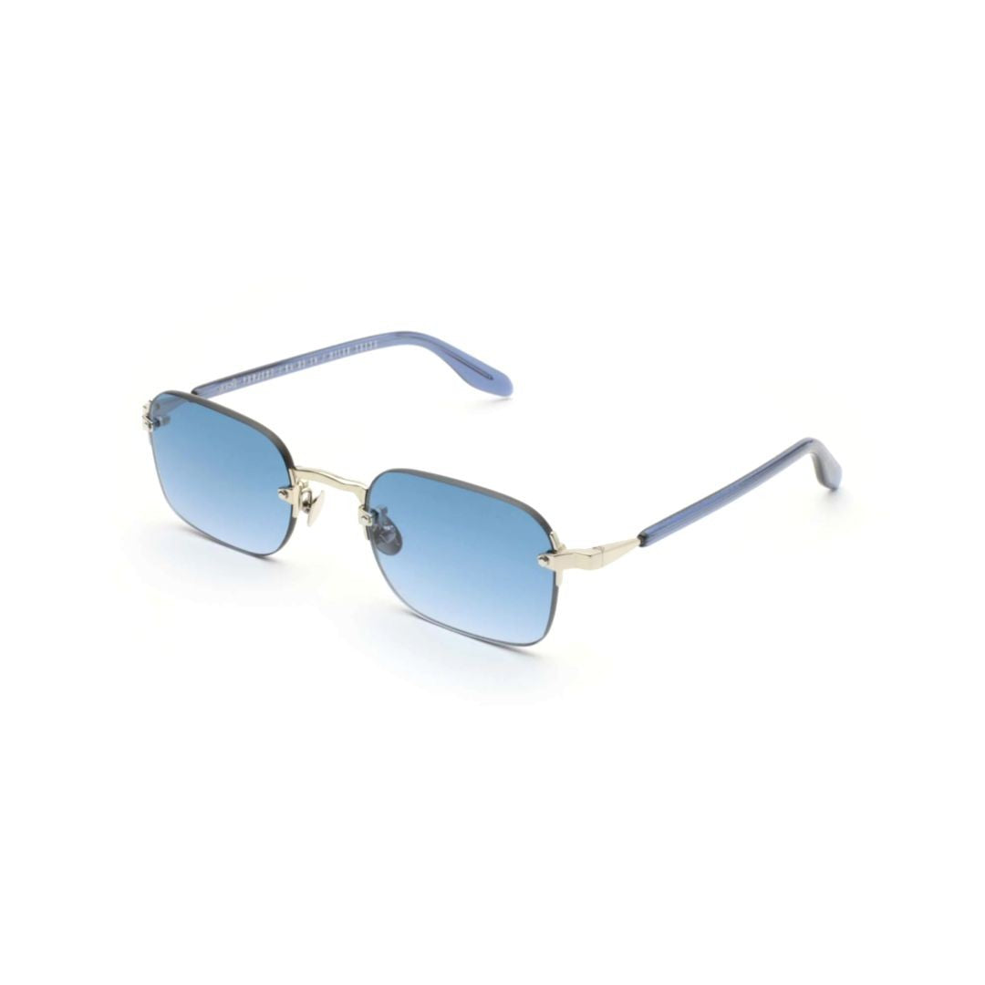Gast Domsa Metal Frame Sunglasses With Blue-Tinted Lenses