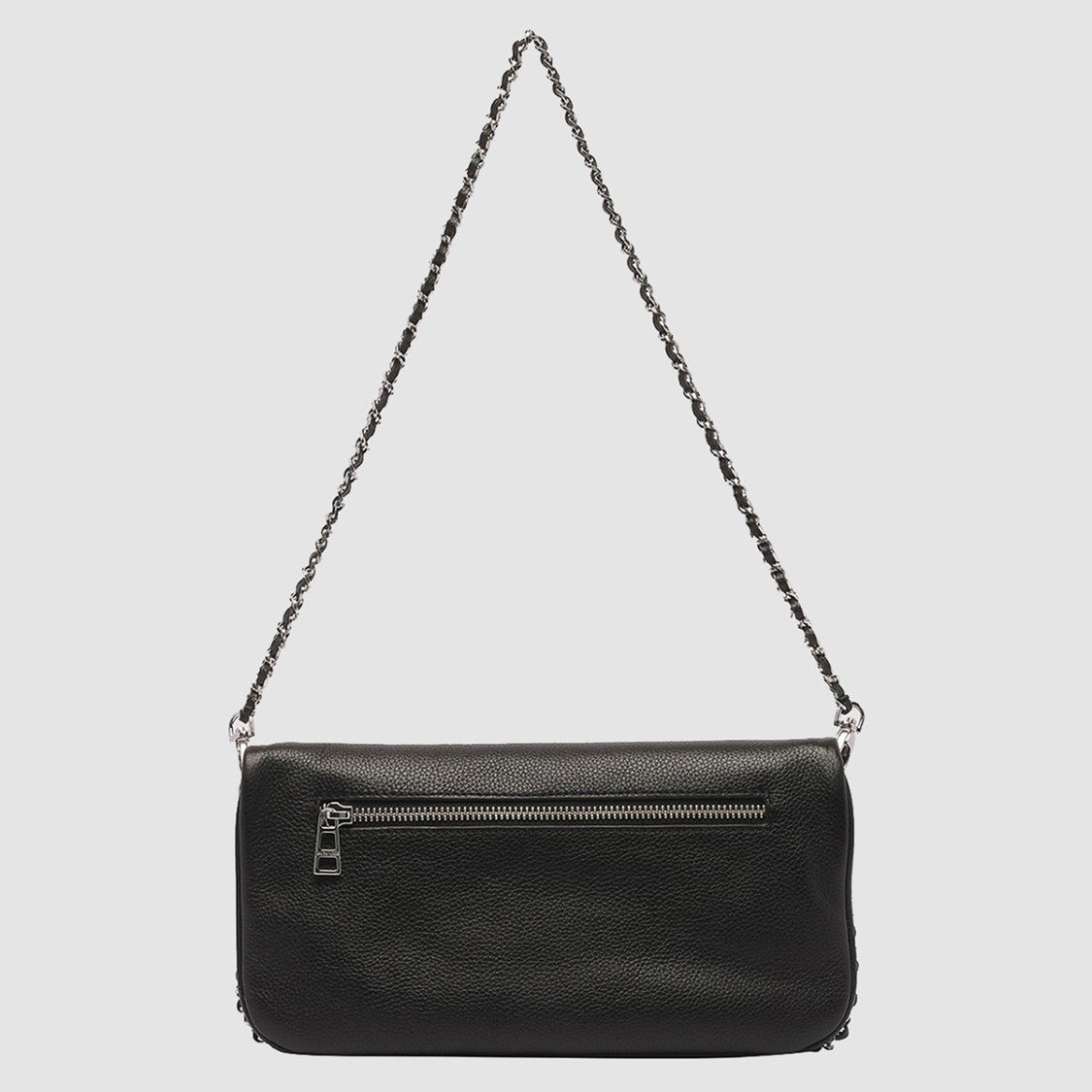 Zadig & Voltaire Black Leather Rock Shoulder Bag