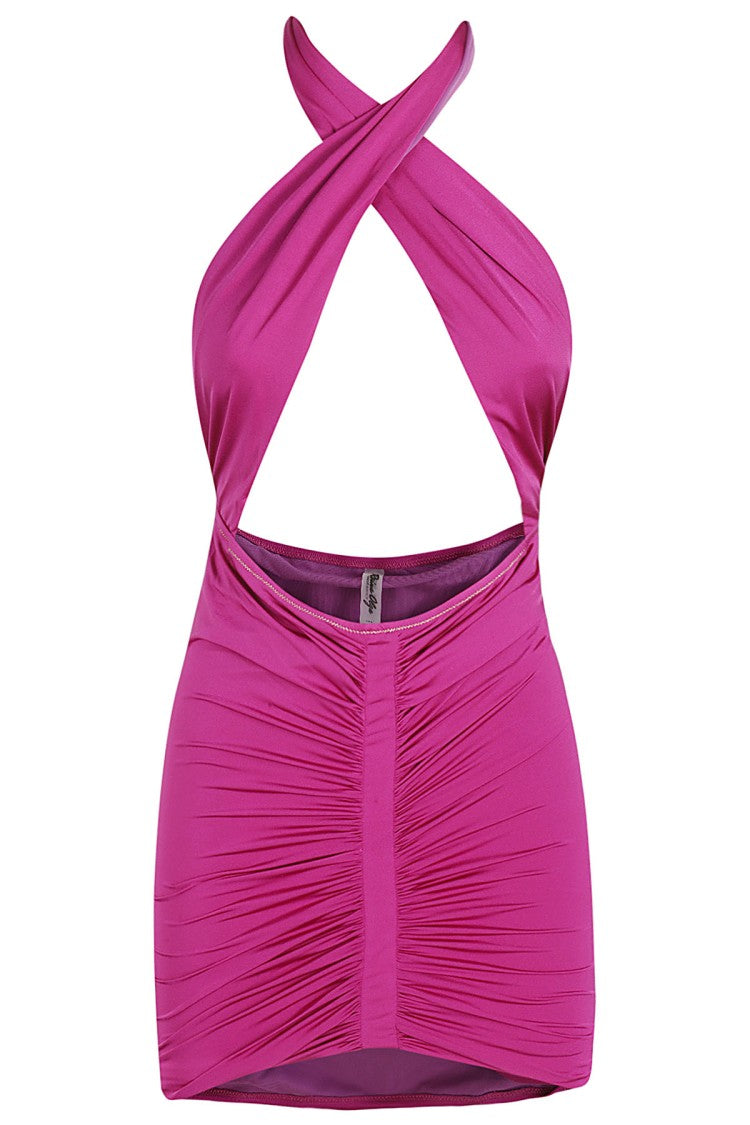 Reina Olga Stallion Mini Dress