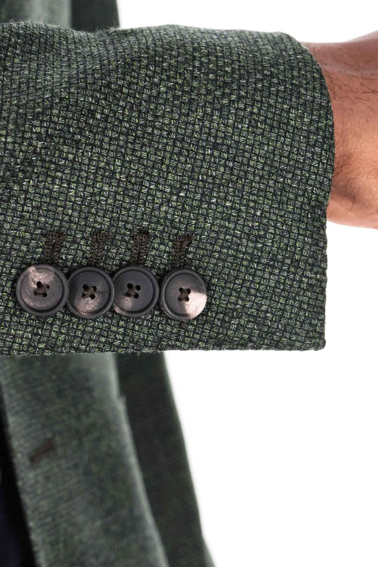 Tagliatore Montecarlo Line 110’S Wool Textured Jacket