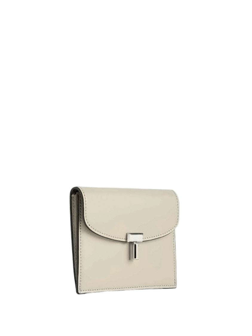 Totême Compact Rectangular Smooth Leather Wallet