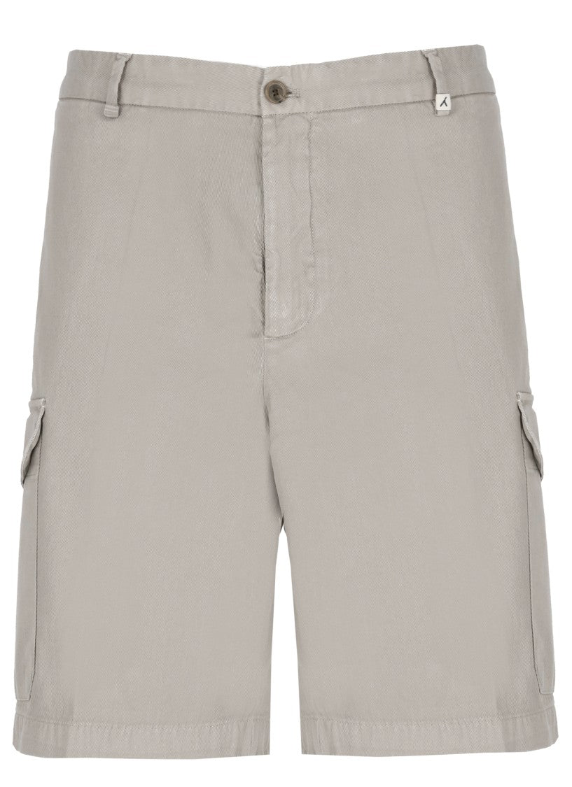 Myths Grey Apollo Drawstring Cotton Shorts