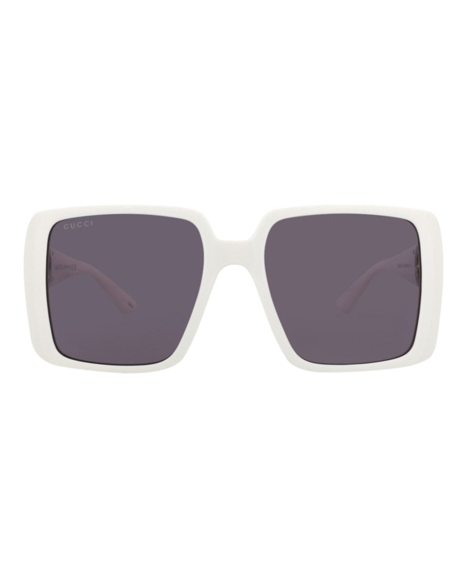 Gucci Square-Frame Injection Sunglasses