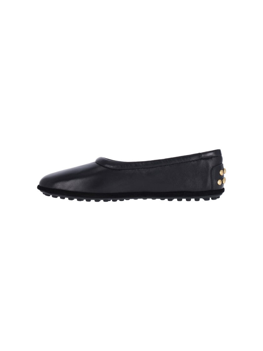 Tod's "Gommini" Ballerinas – Black