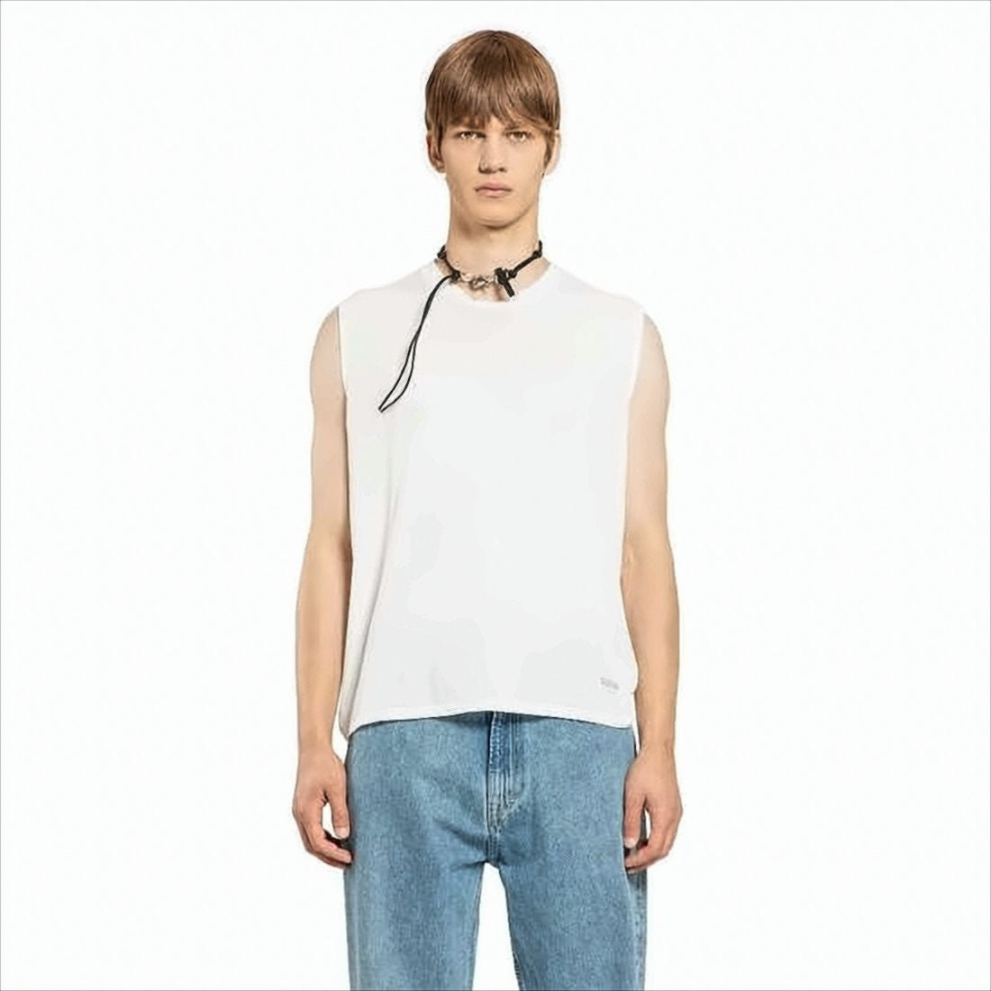 Our Legacy Relaxed Fit Sleeveless Cotton Top