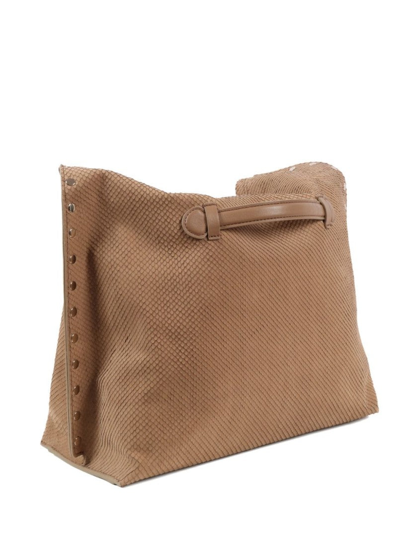 Zanellato Textured Calf Leather Handbag