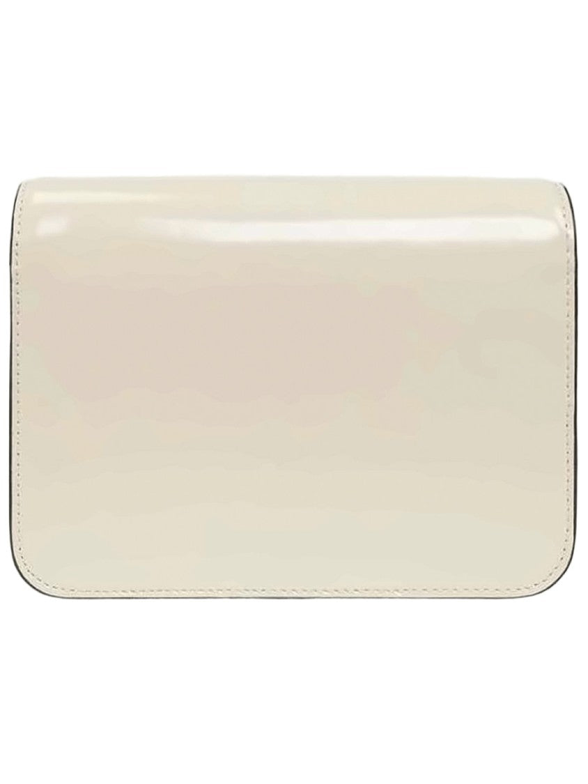 Tory Burch Glossy Calf Leather Shoulder Bag
