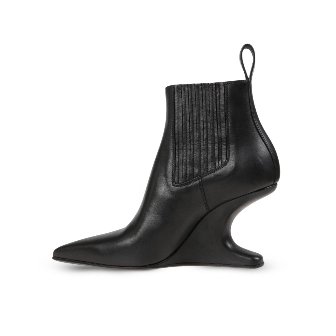 Rick Owens Runway Sharp Ankle Boots