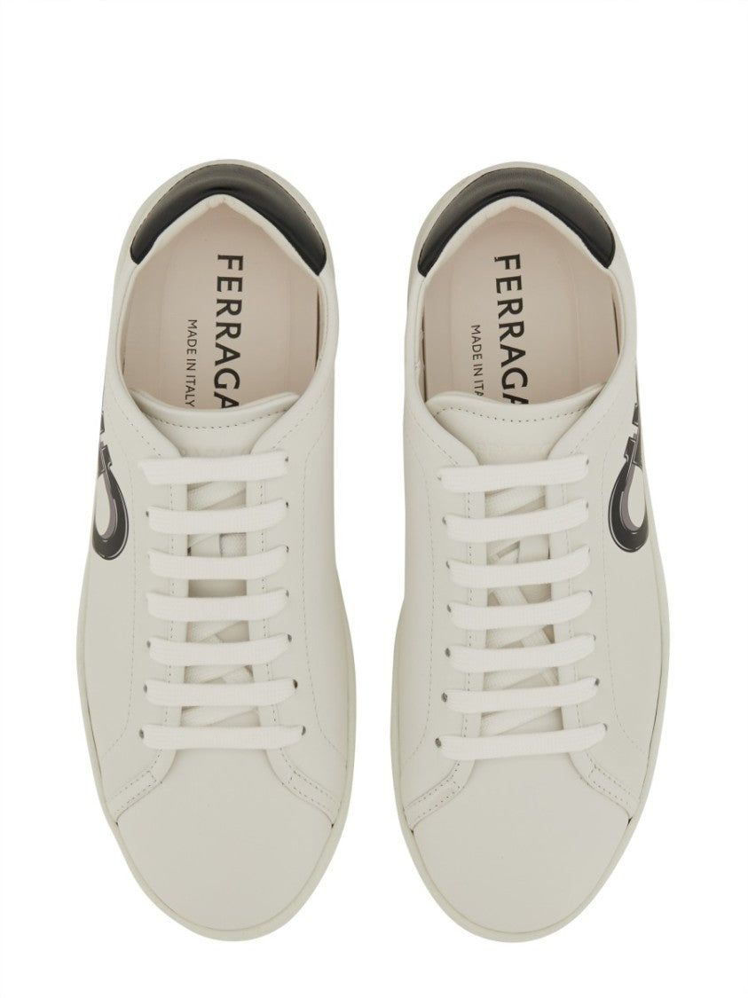 Ferragamo "Double Gancini" Sneakers