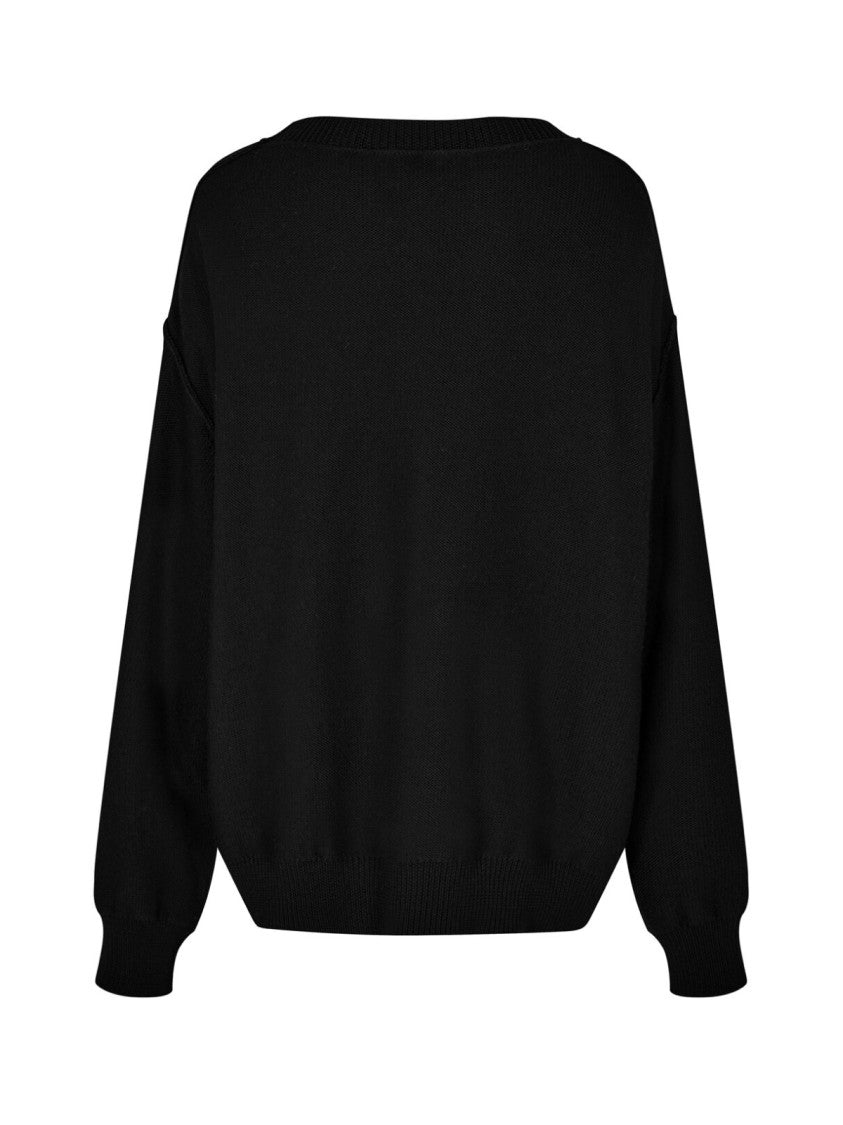 Dsquared2 D2 Statement Logo Knit Sweater