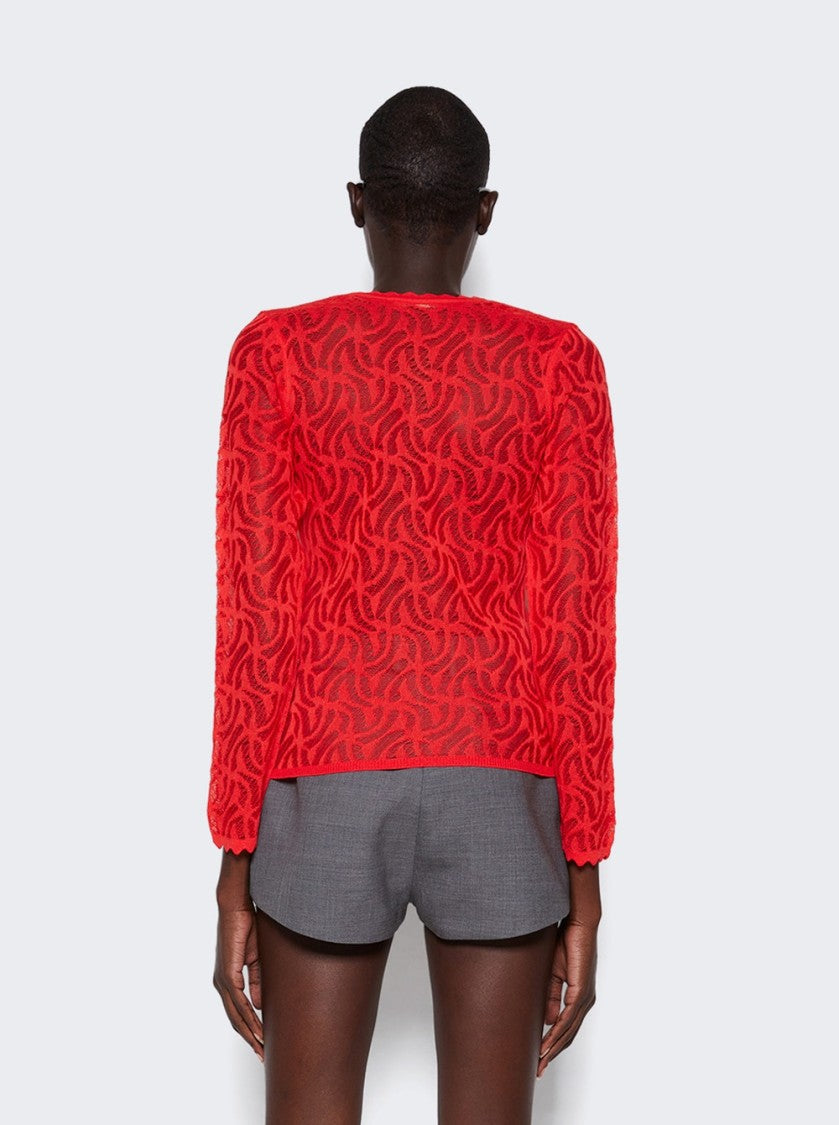 Diotima Portia Lace Knit Cardigan