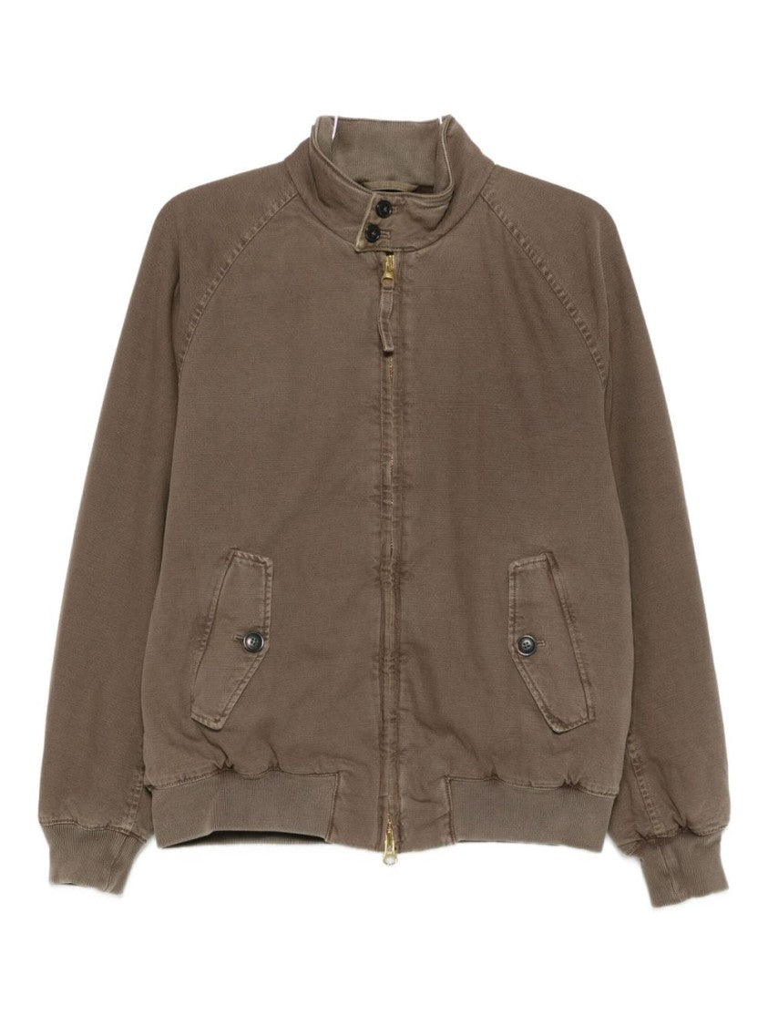 Baracuta Baracuta Green Bomber Jacket With Classic Design