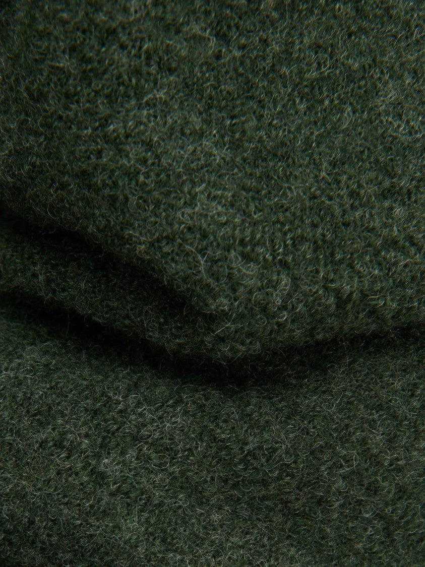 Xacus Raw-Cut Boiled Virgin Wool Jacket-Shirt