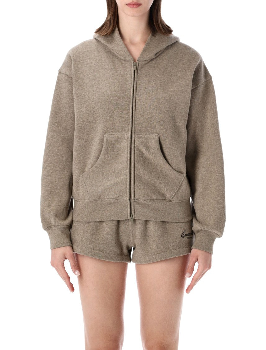 Fear Of God Classic Full Zip Script Logo Hoodie