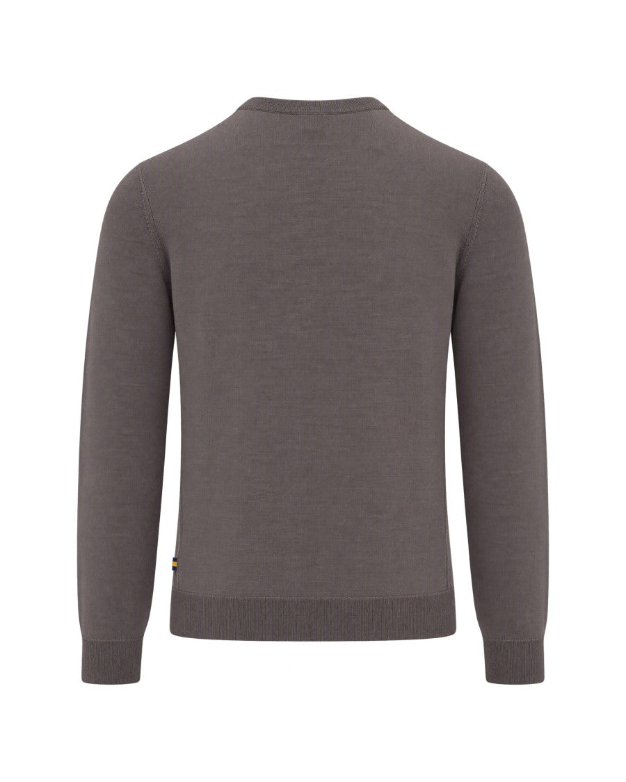 K-Way Brown Sebastian Cashmere-Blend Sweater