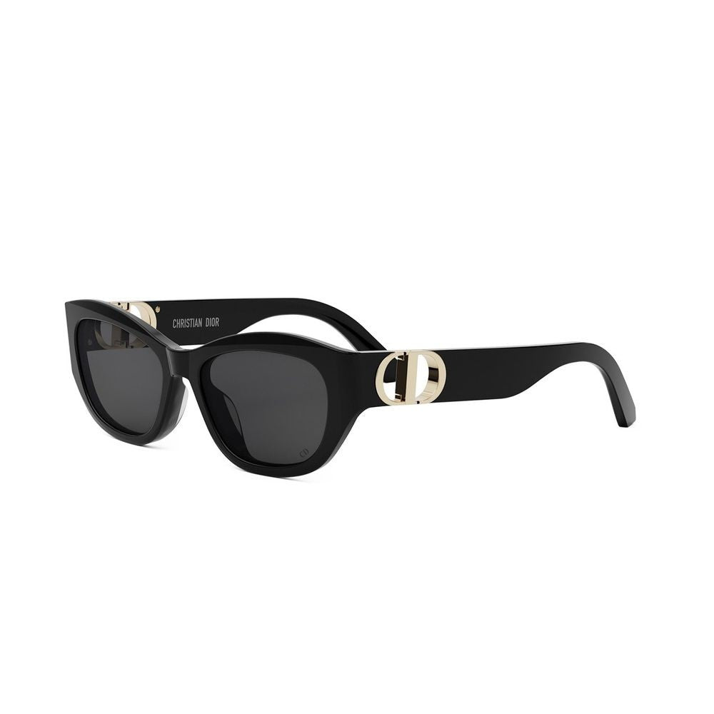 Dior 30Montaigne B5u Oval Black Acetate Sunglasses
