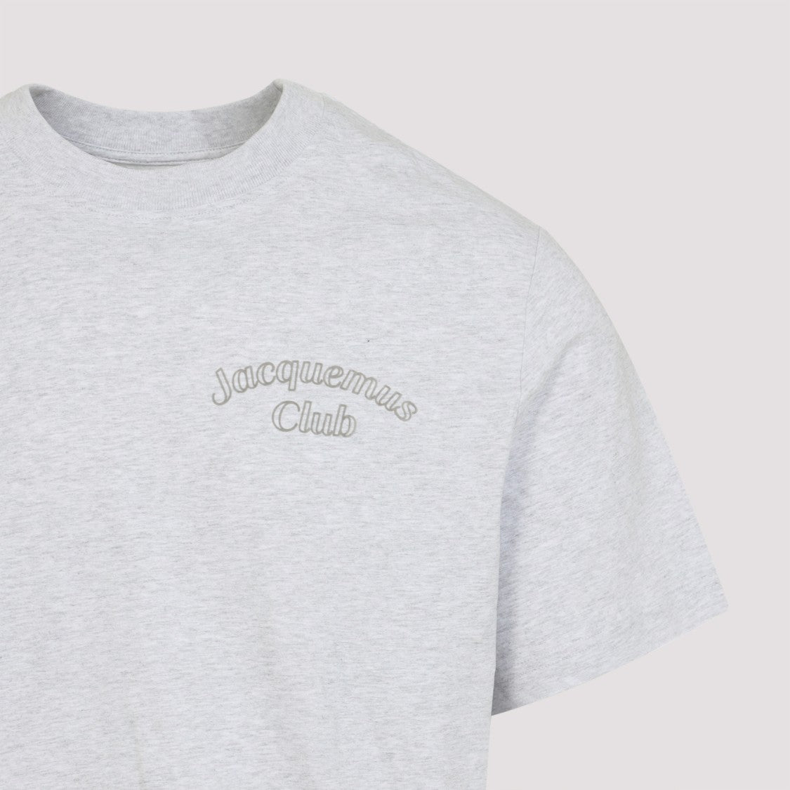 Jacquemus Grey Cotton T-Shirt