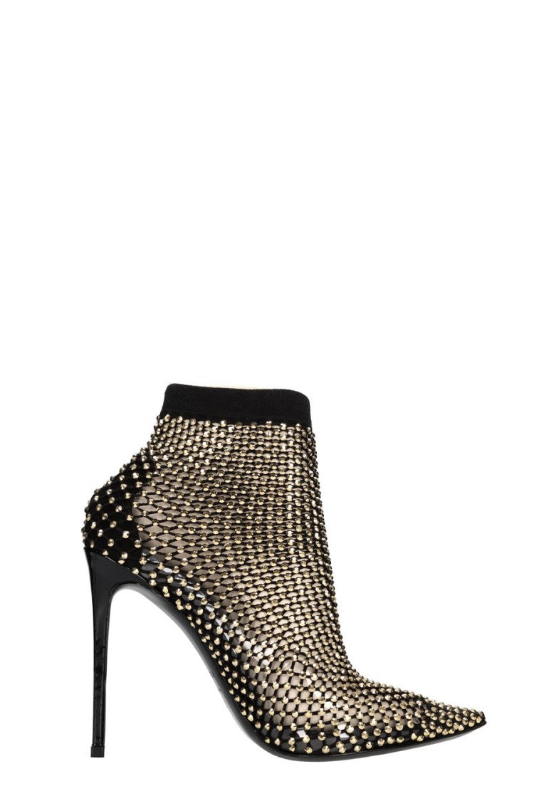Lesilla Blue Calf Leather Pumps