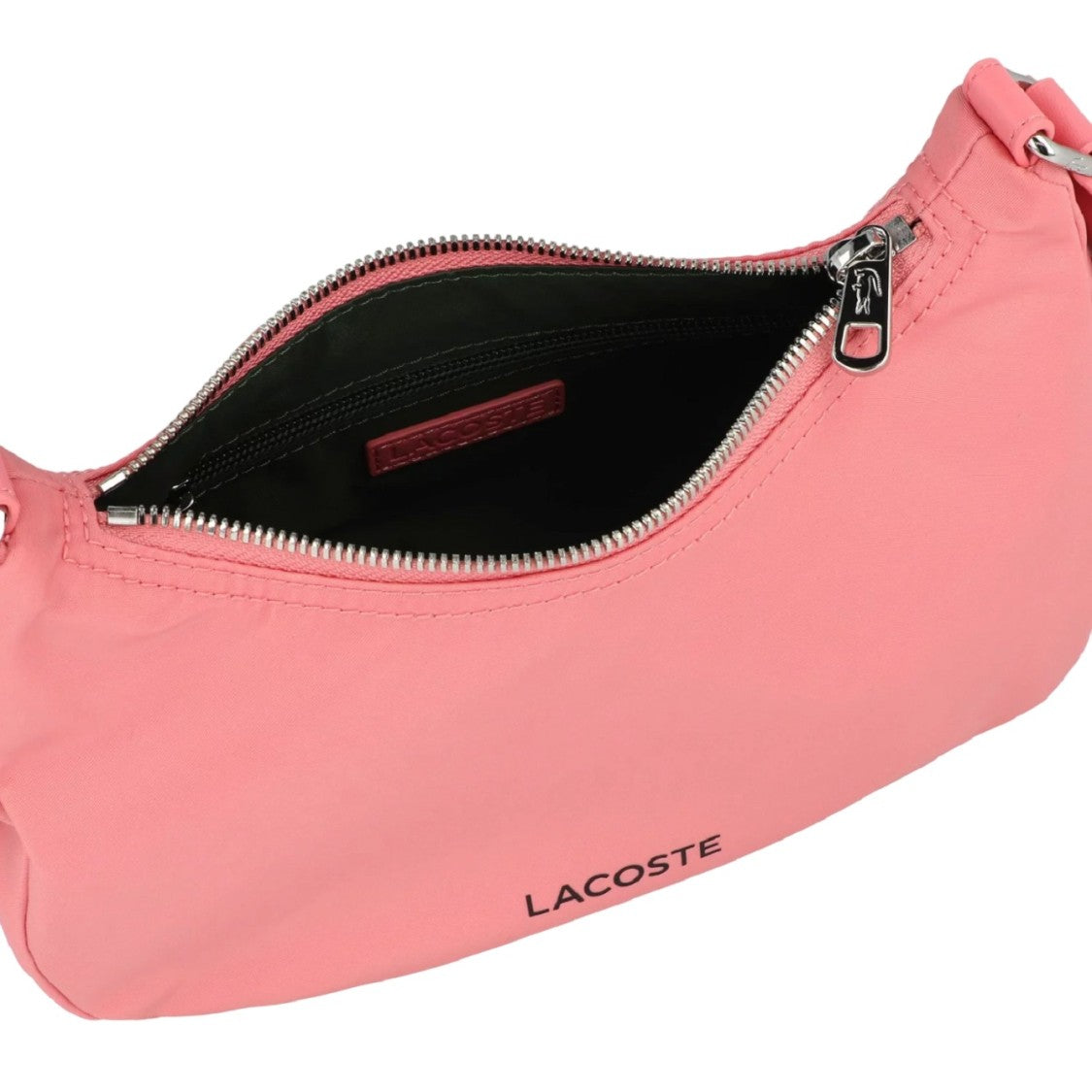 Lacoste Shoulder Bag With Rounded Silhouette