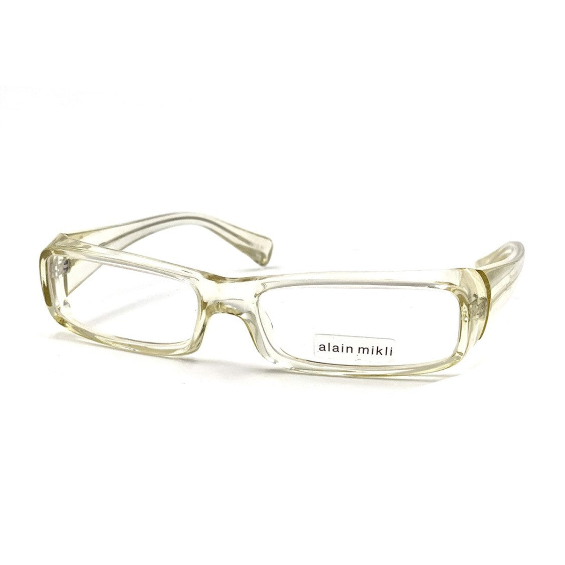 Alain Mikli Transparent A0325 Celluloid Rectangular Eyeglasses