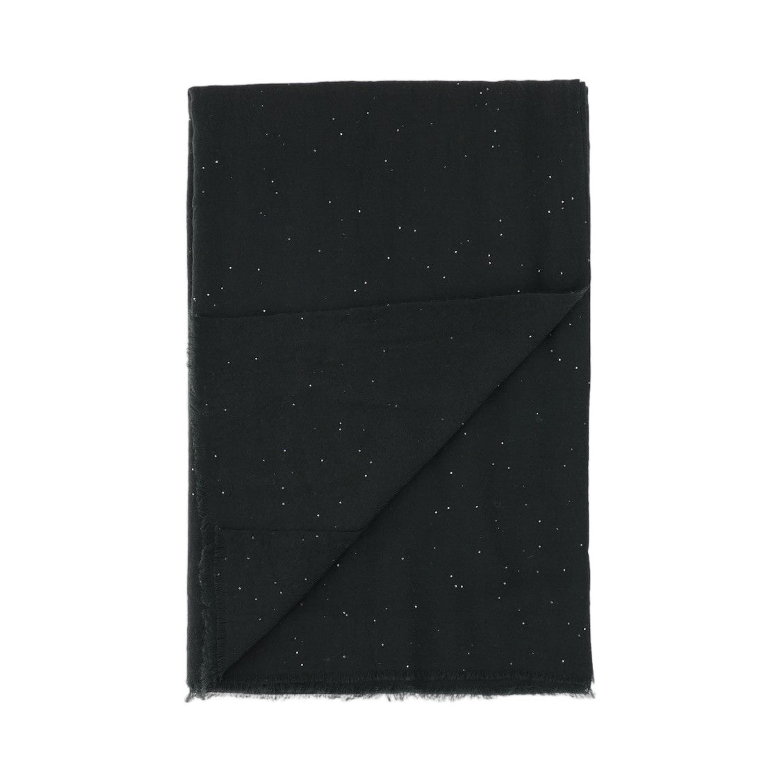 Faliero Sarti Wool Scarf With Subtle White Speckles