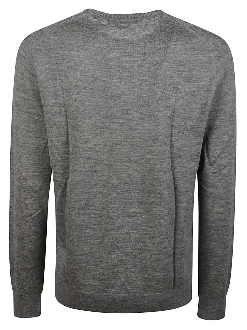 Michael Kors Core Merino Finely Knit Crewneck Merino Wool Sweater