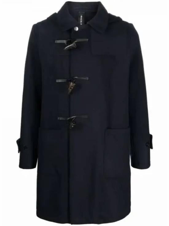 Mackintosh Classic Duffle Coat With Toggle Fastenings And Structured Collar