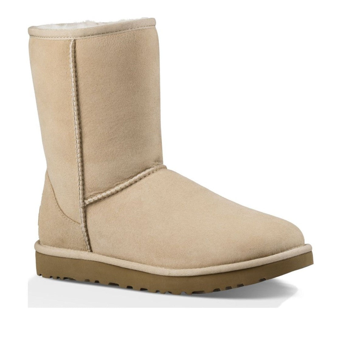 Ugg Beige Classic Short Ii Sheepskin Boots