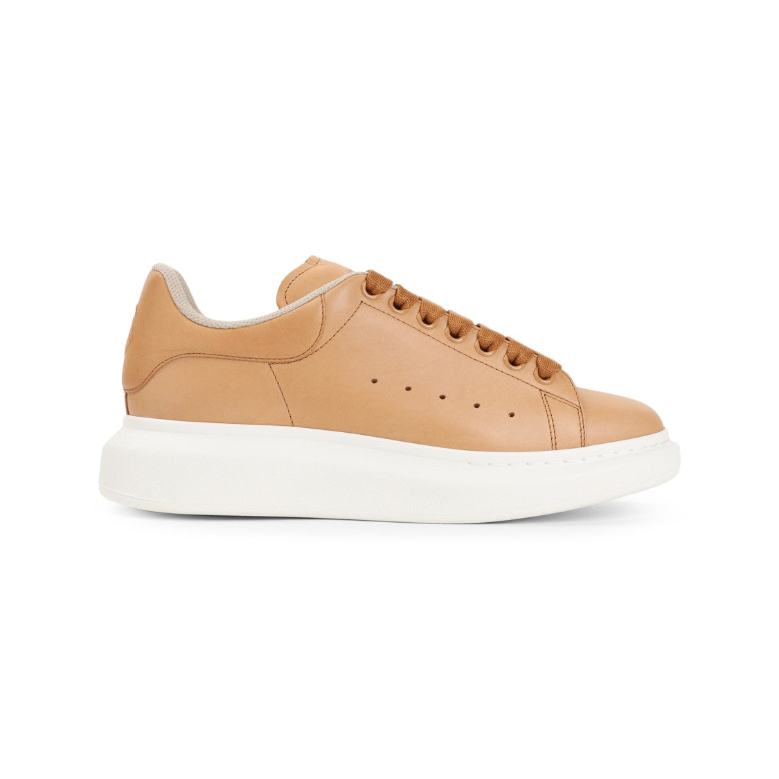 Alexander Mcqueen Natural Leather Sneakers