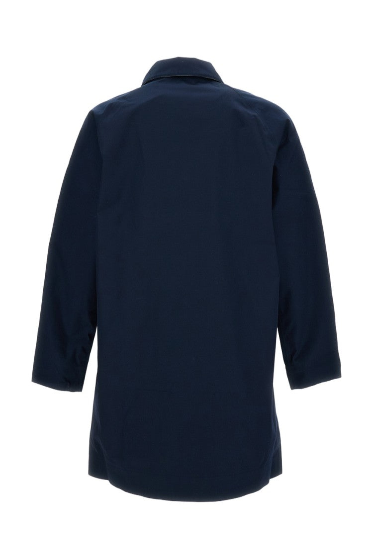 Barbour Rokig Blue Water-Resistant Trench Jacket
