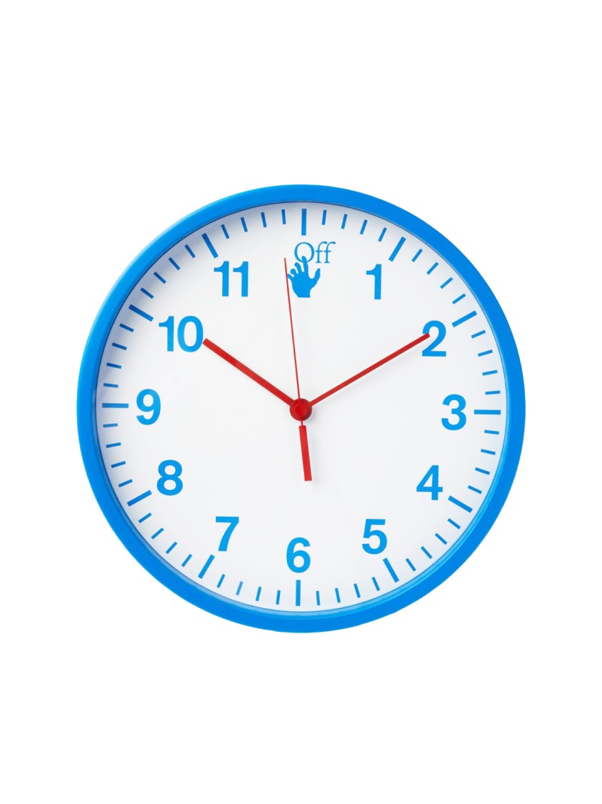 Off-White Hand Off Logo Quartz Wall Clock