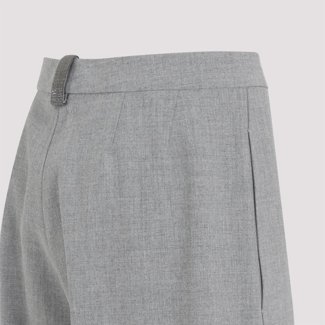 Fabiana Filippi Grey Polyester Pants