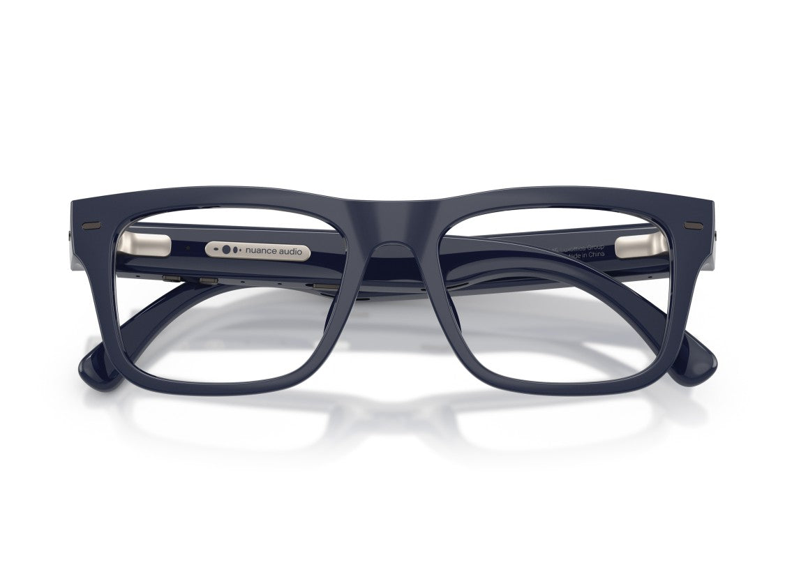 Nuance Audio 0Aw5005 Oversized Square Frame Sunglasses