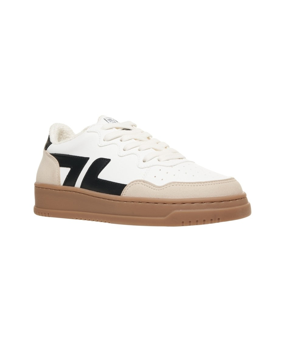 Zeta Platform Sneakers With Leather Construction