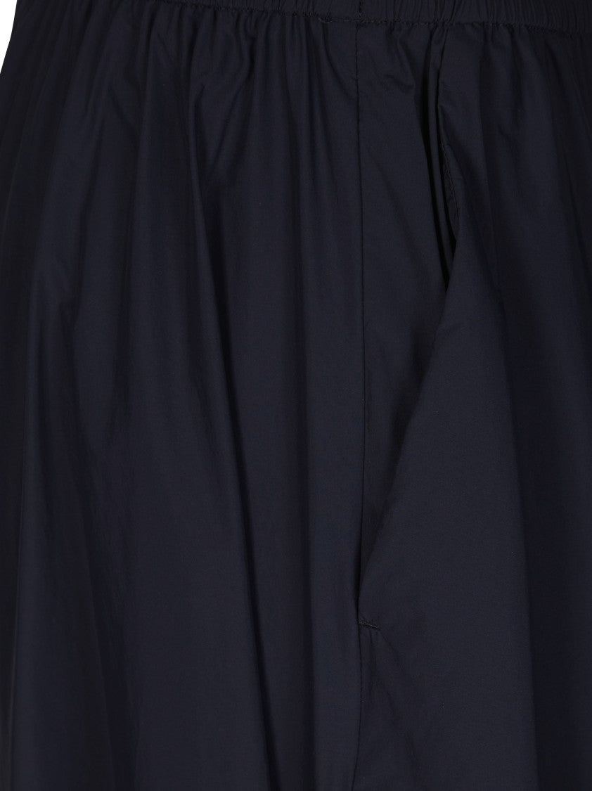 Herno Midi-Length Lightweight Nylon Skirt With Adjustable Waistband
