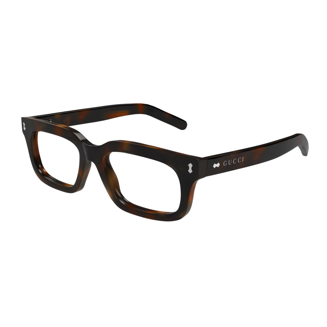 Gucci Gg1711s Rectangular Tortoiseshell Sunglasses