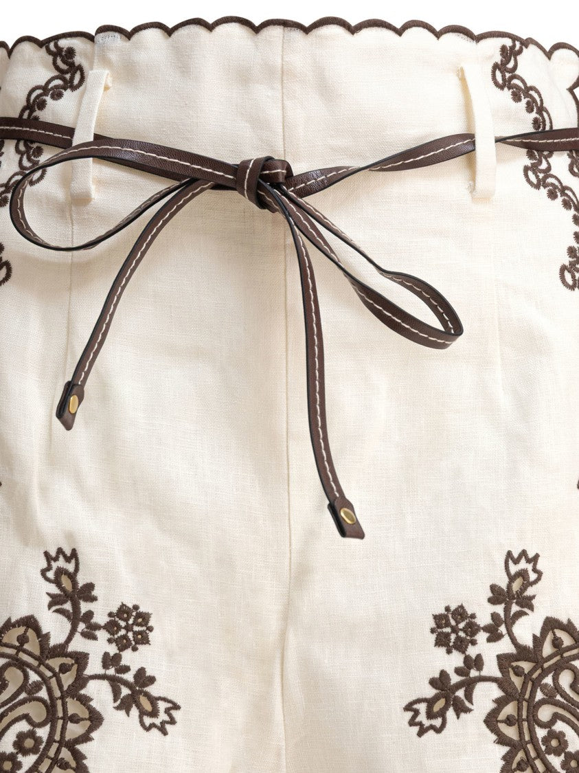 Zimmermann Ascension Embroidered Short