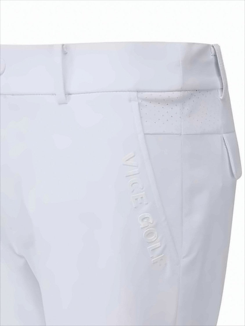 Vice Golf Straight Pants With Design