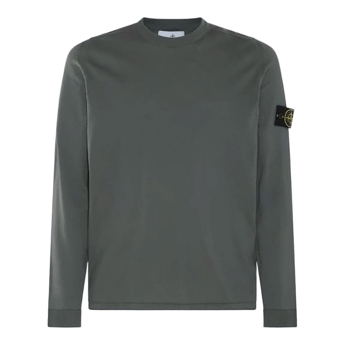 Stone Island Minimalist Long-Sleeve T-Shirt With Branded Detail