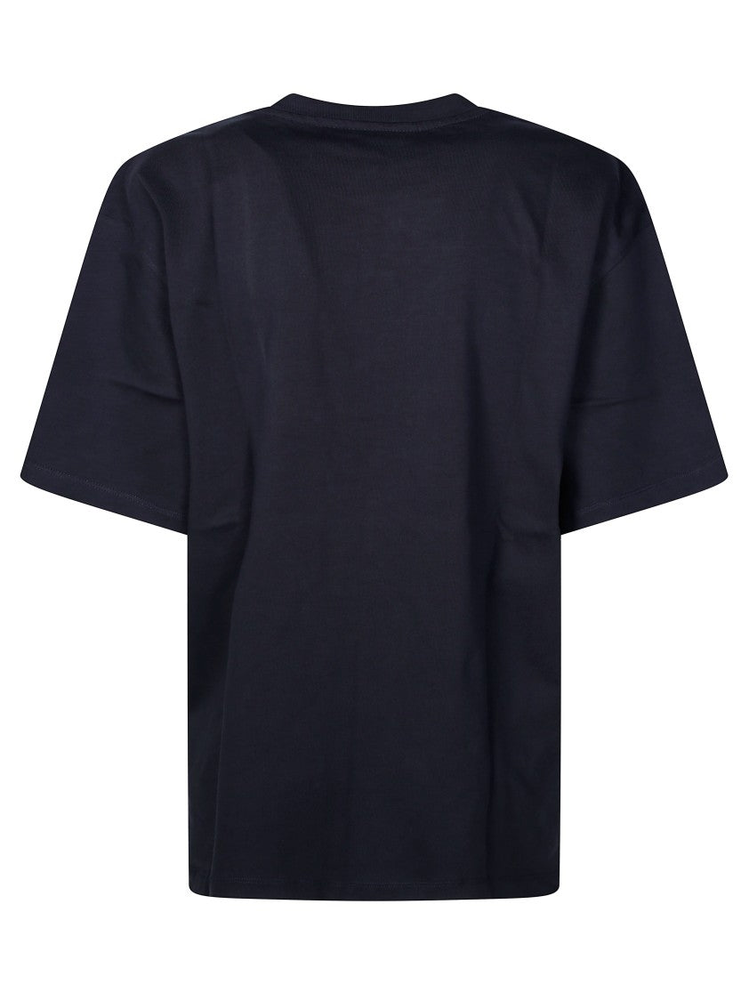 Ganni Boxy-Fit Graphic Heavy Cotton T-Shirt
