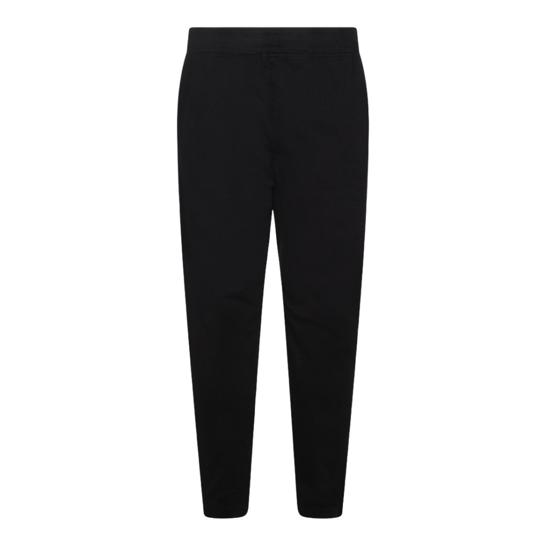 C.P. Company Tapered Black Trousers With Elastic Waistband