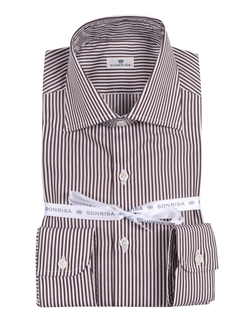 Sonrisa Vertical Stripe Formal Shirt