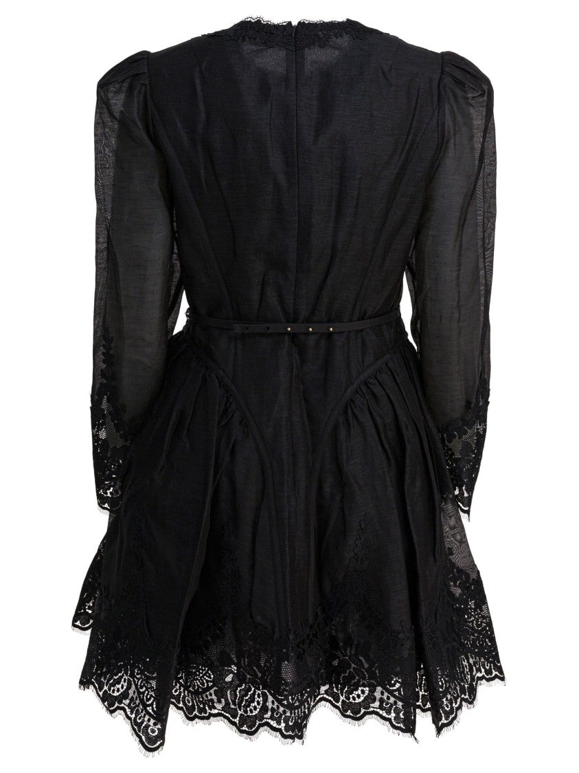 Zimmermann Hypnotic Lace Mini Dress